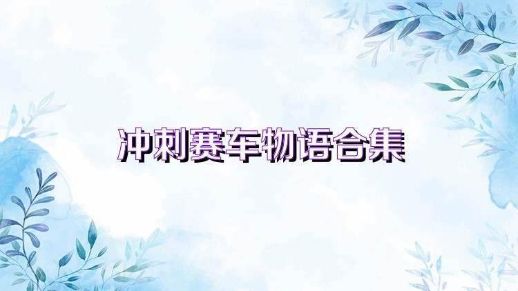 冲刺赛车物语合集