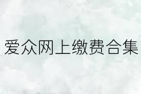 爱众网上缴费合集