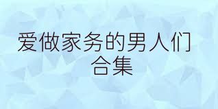 爱做家务的男人们合集