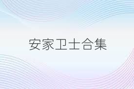 安家卫士合集
