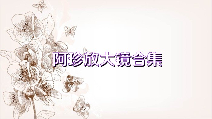 阿珍放大镜合集