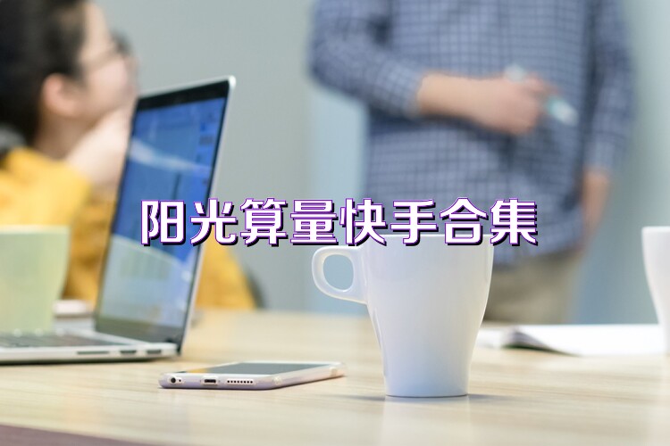 阳光算量快手合集