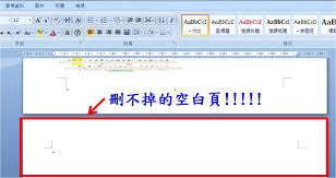 word空白页删不掉的原因