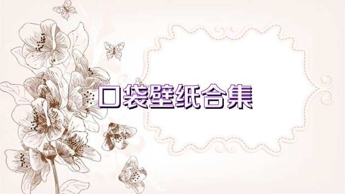 口袋壁纸合集