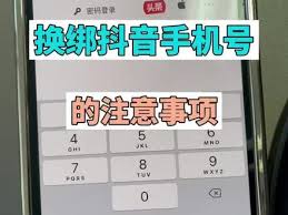 抖音号如何换绑手机号