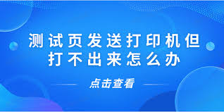 打印机无法打印测试页？轻松解决打印机故障