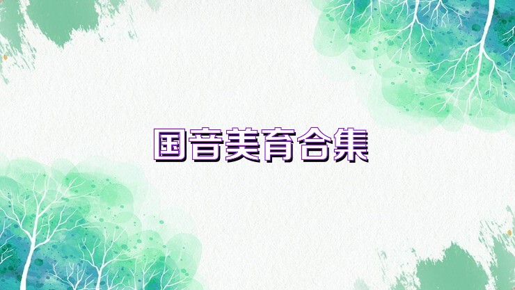 国音美育合集