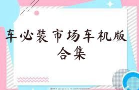 车必装市场车机版合集