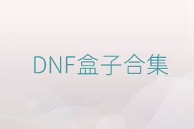 DNF盒子合集