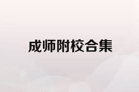 成师附校合集