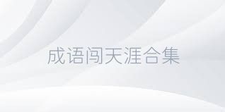 成语闯天涯合集