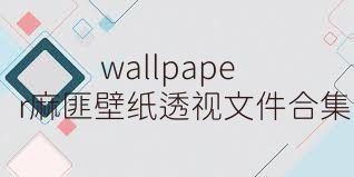 wallpaper麻匪壁纸透视文件合集