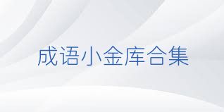 成语小金库合集