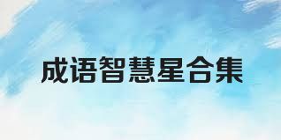 成语智慧星合集