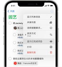 如何在iPhone14主屏幕上设置多个不同类型的提醒事项