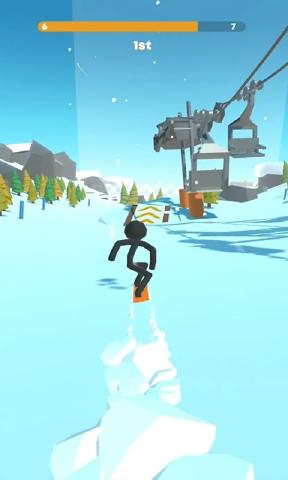 StickmanSnowRide