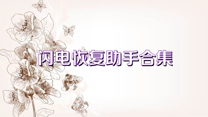 闪电恢复助手合集