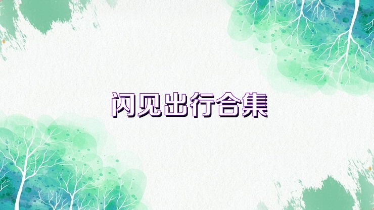 闪见出行合集