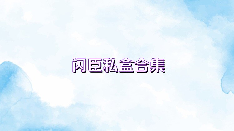 闪臣私盒合集