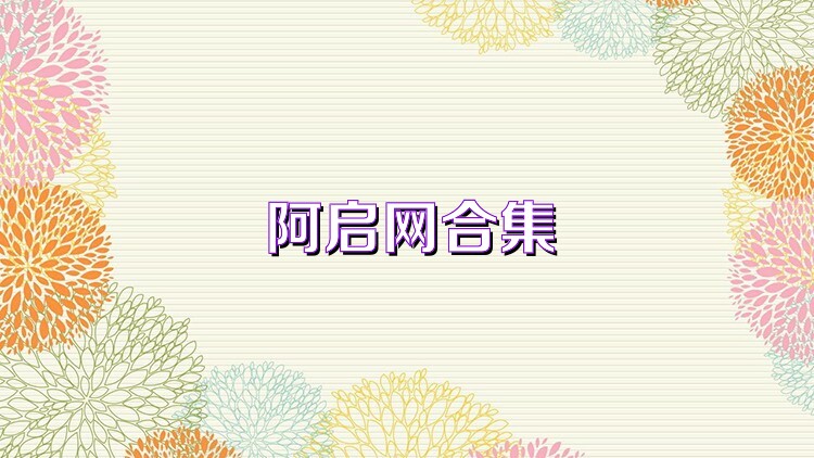 阿启网合集